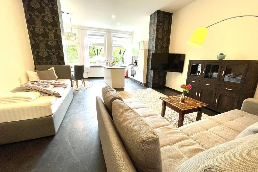 Villa Einhorn: Altstadt Loft Mit Privater Terrasse Goslar Extérieur photo